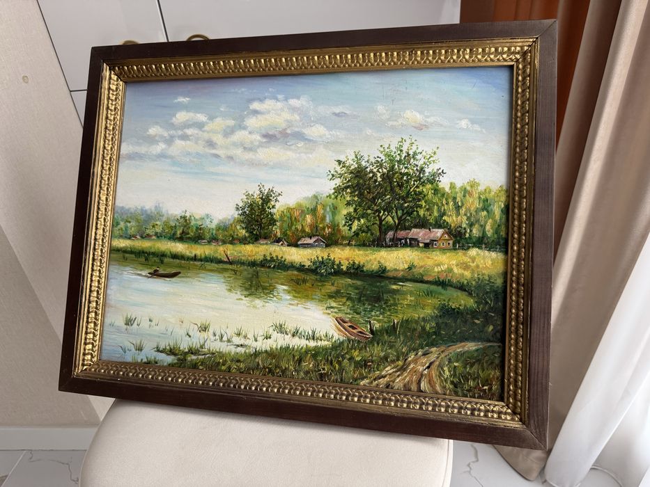 Картина маслом Пейзаж природа (Дейнека И.)