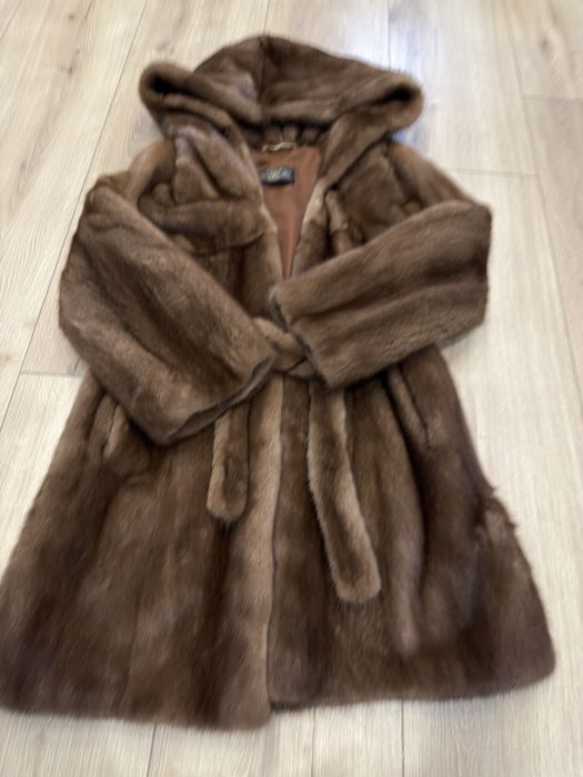 шуба  з натуральної норки