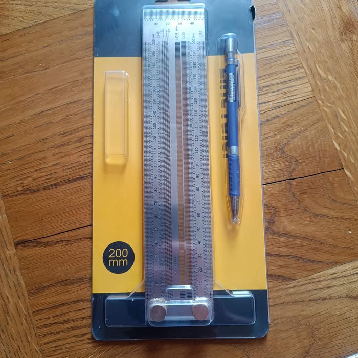 Линейка угольник для точного измерения