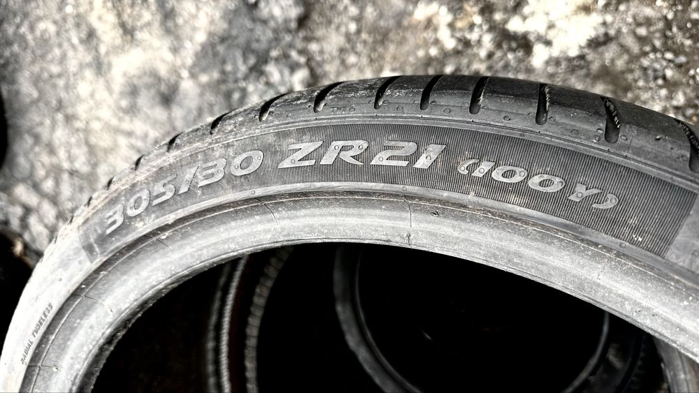 305/30/21 Pirelli PZero PZ4 | 85%остаток | летние шины | 2021г