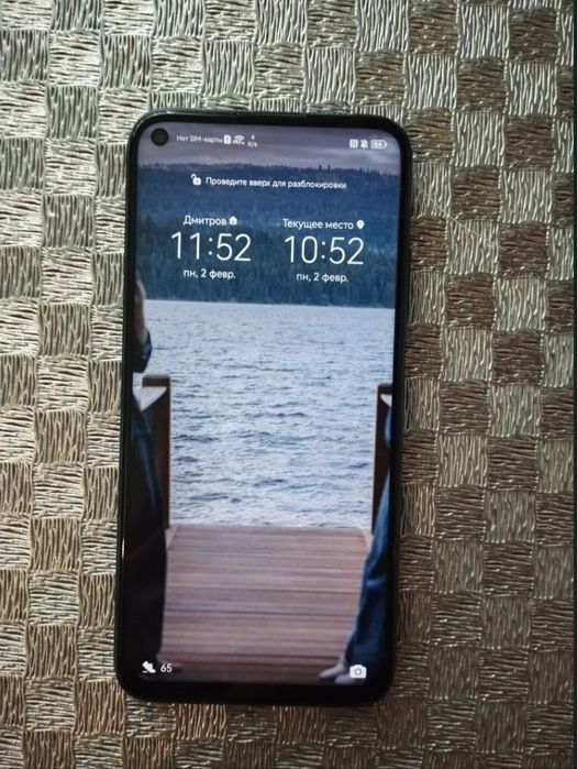 Huawei P 40 lite в  хорошем состоянии
