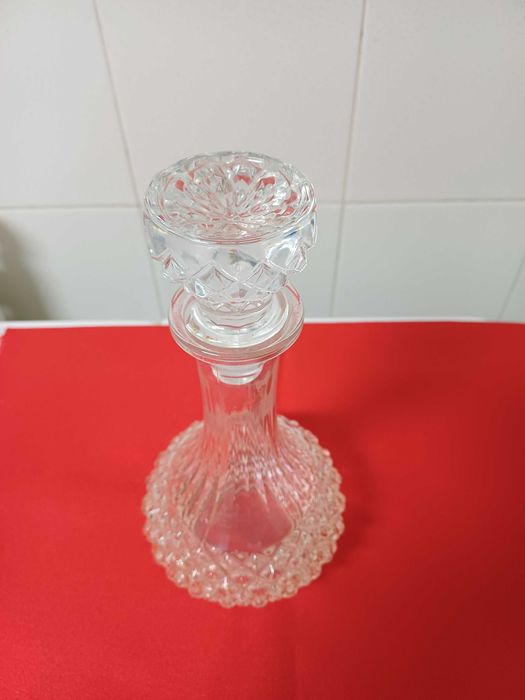 Garrafa de Cristal redonda