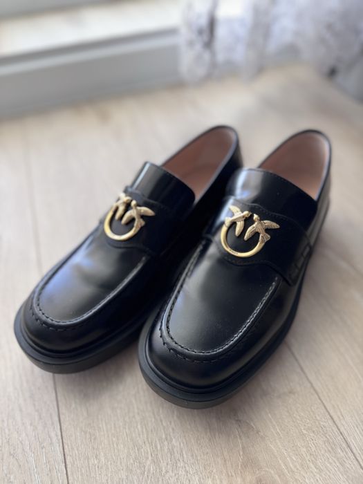 Шкіряні лофери pinko