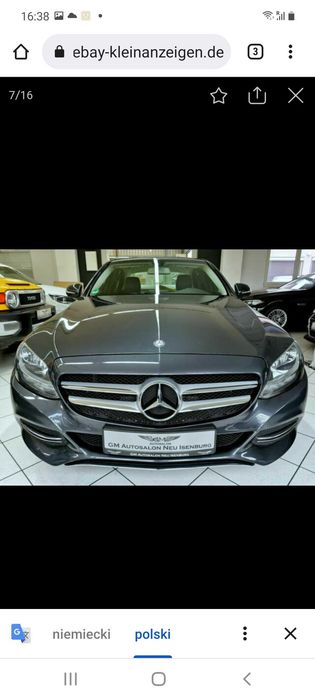 mercedes w205 2014 benzyna 1.6