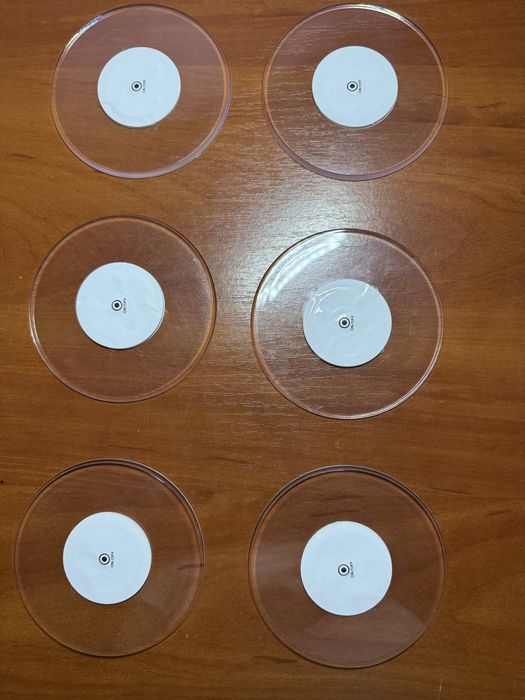 Комплект из 6 светящихся LED подставок для напитков (Костеров)