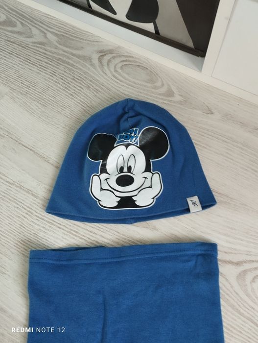 Czapka i komin Myszka Miki 2 3 lata