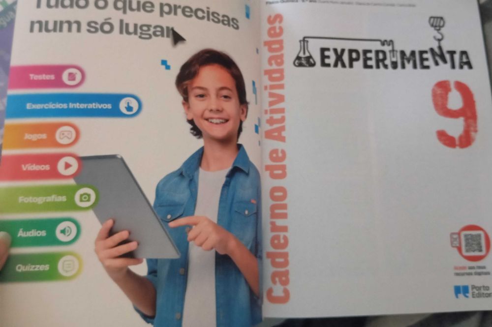 Caderno de atividades FQ 9 ano Experimenta