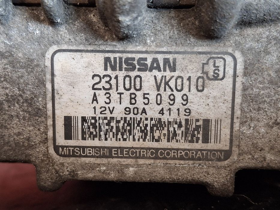 Alternador NISSAN Navara Pick Up Chassis (D22)