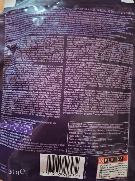 Przysmaki Purina Adventurus dla psa