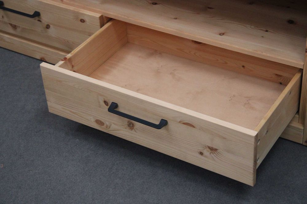 SZAFKA Drewniana RTV Sosnowa olejowana 154 cm BGM24.pl B 8289 -40%