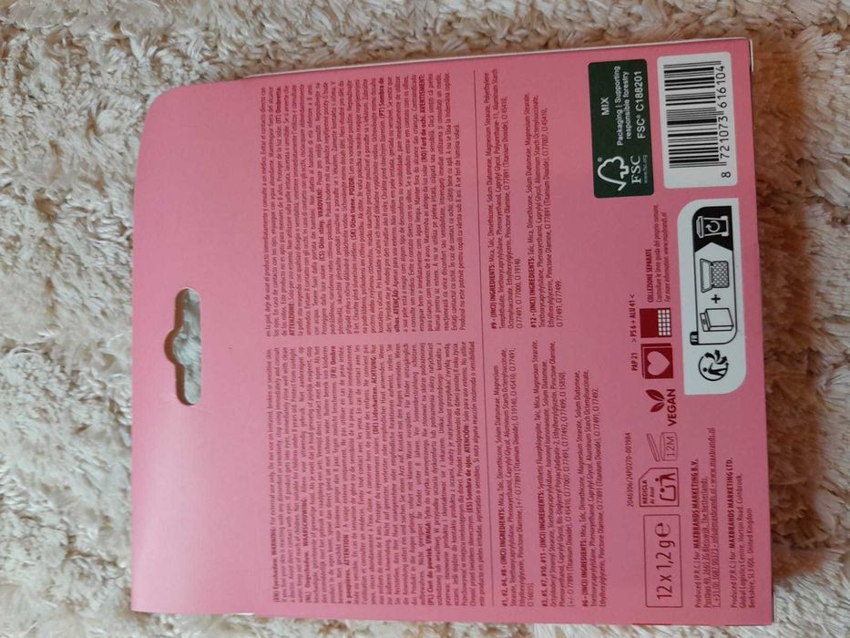 Nowa paleta cieni do powiek Fabfactory szybka wysyłka