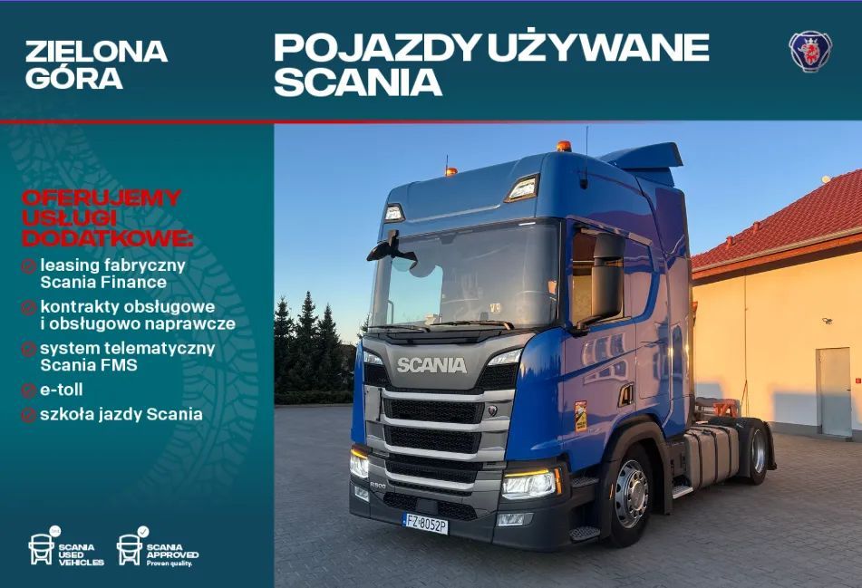 Scania R500  500KM LOW DECK mega extra low