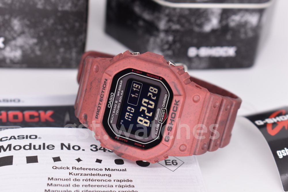 Casio G-Shock GW-B5600SL-4E NEW ORIGINAL | Bluetooth | Solar