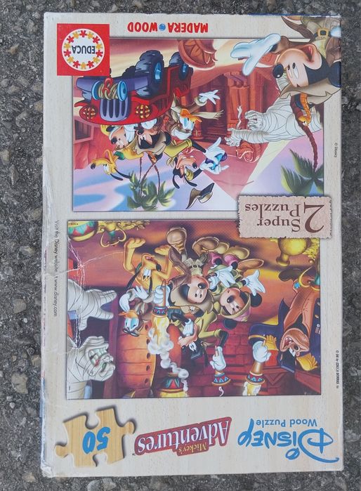 Puzzesl da Disney e do Ben 10