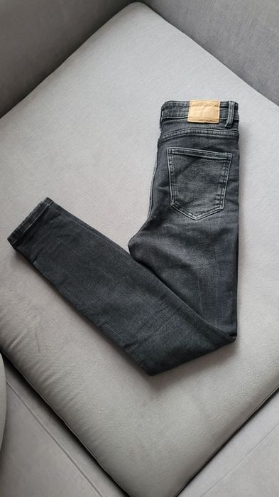 Czarne rurki Zara 36