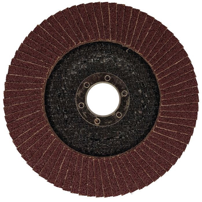 10 sztuk Tarcza Listkowa do metali i stali 125mm P80 FELMAN