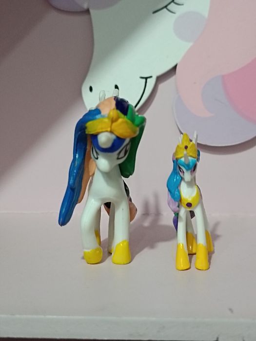 My Little Pony dwie figurki Princess Celestia G4 Hasbro kucyk MLP