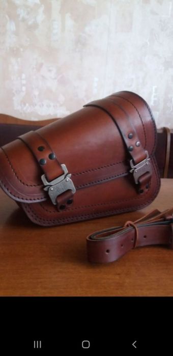 Мото кофры из кожи