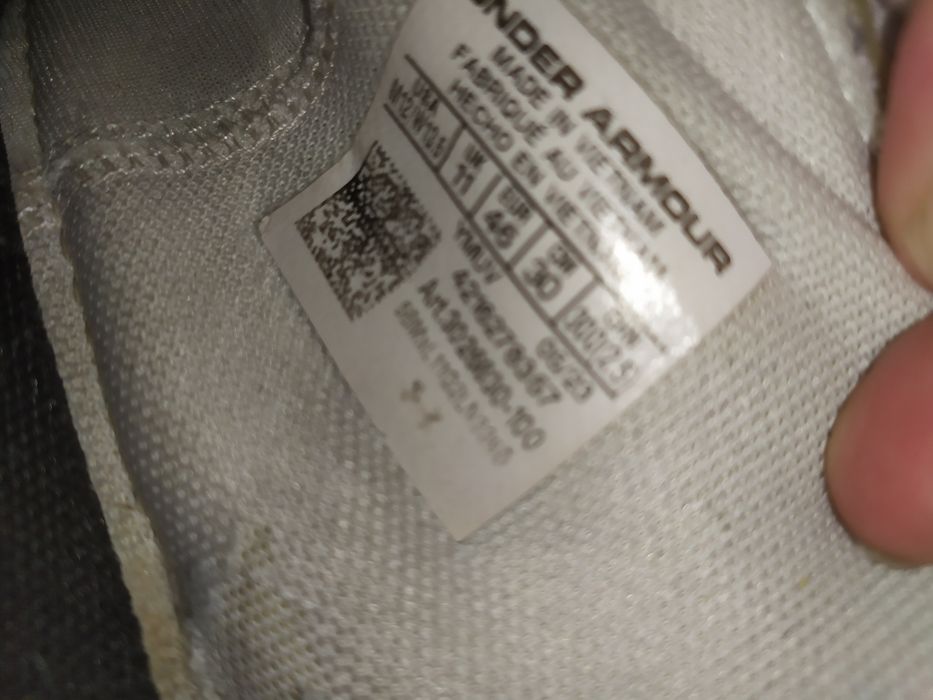 Кросівки Under Armour flow futr X - 3 баскетбольні 46 р.