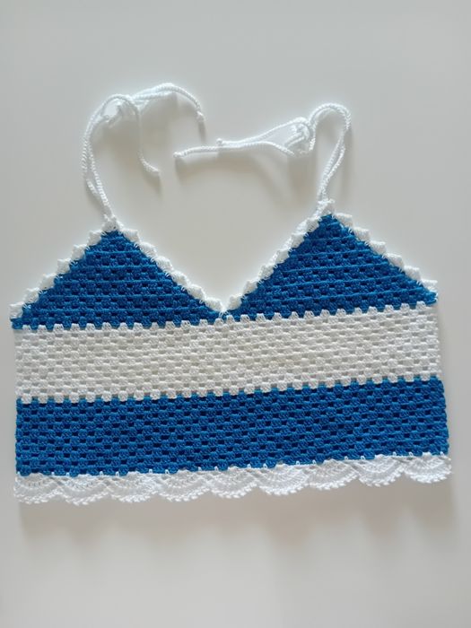 Top crochê Verão