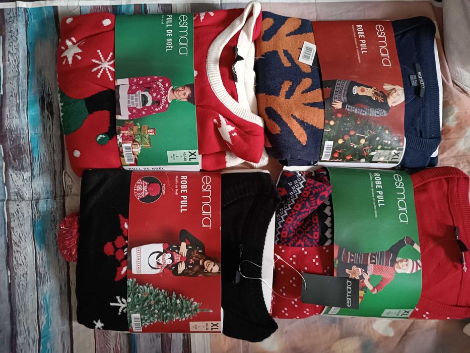 Новорічні  жіночі светрики , тунічки