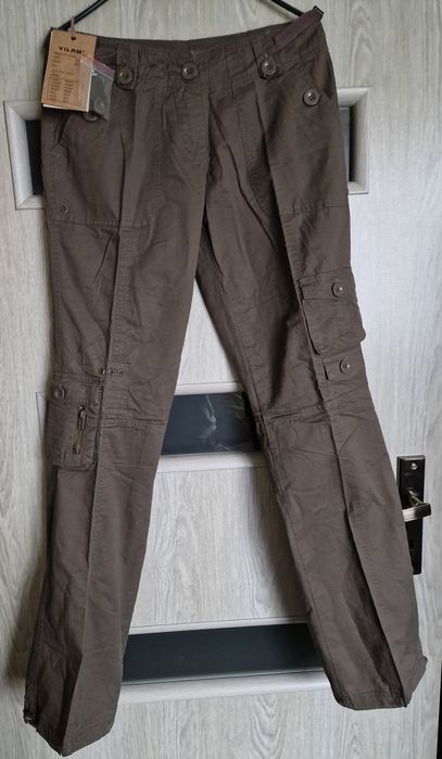 Vilani spodnie bojówki khaki r. M Nowe