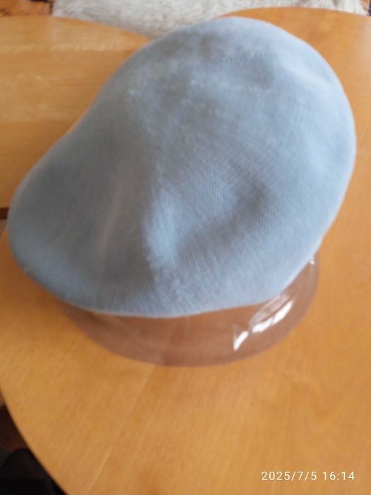 Czapka męska letnia Key One, błękitny kolor, rozmiar L/XL obw.57.