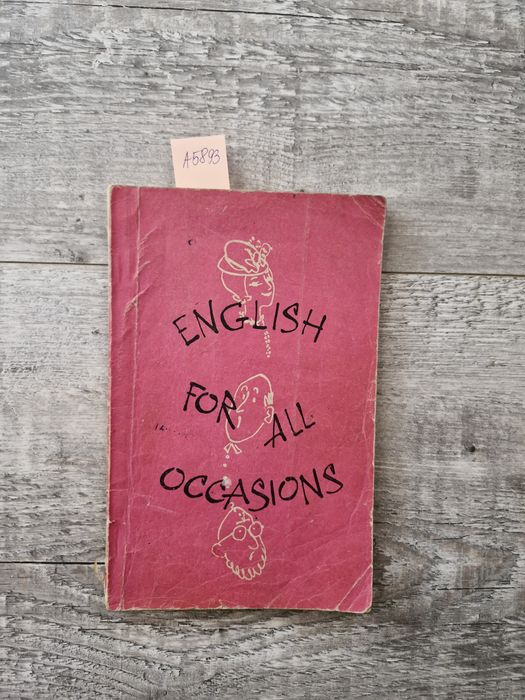 A5893. "English for all occasions" T.I Arbeckowa