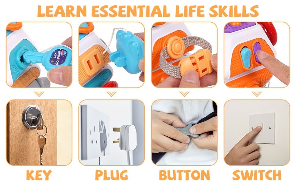 Бізікуб - розвиваюча іграшка