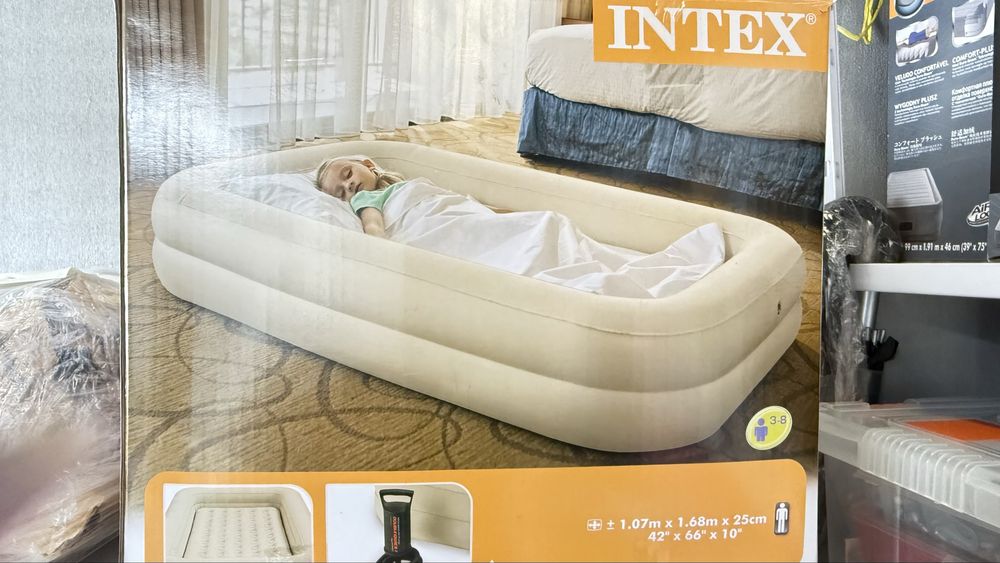 Colchao intex Novo com bomba