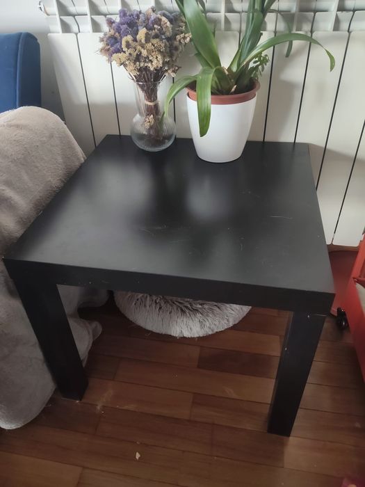 Mesa de Apoio / Canto Preta IKEA LACK 55x55 cm