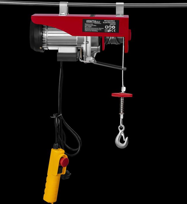 KRAFT&DELE Wyciągarka Wciągarka Elektryczna 230v 1200w +pilot KD2191