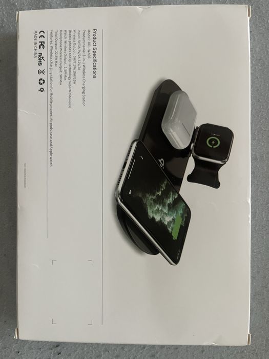 Stacja dokująca, ładowarka iPhone 3 w 1