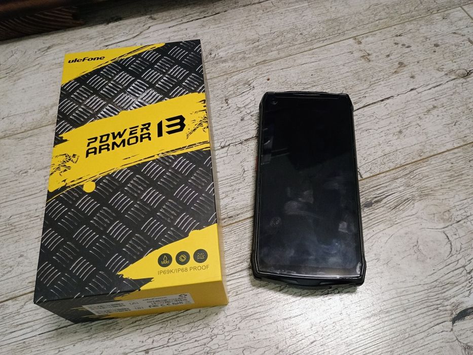 Pancerny Smartfon Ulefone Power Armor 13 8 GB/256 GB 4G LTE Czarny