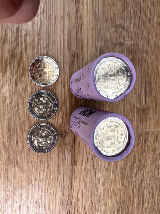 Rolo moedas 2€ Jornada mundial da Juventude