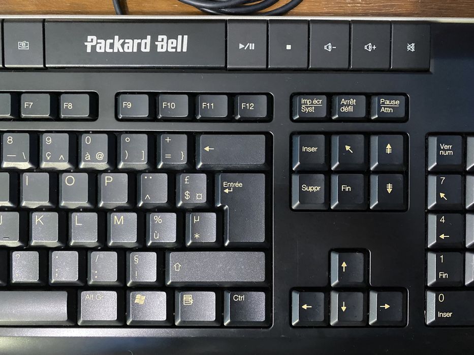 Teclado Azerty Francês - Packard Bell