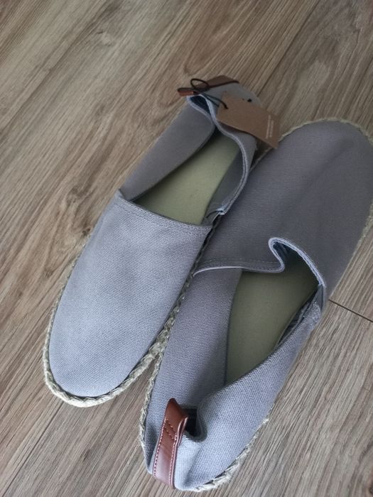 super letnie-męskie  buty espadryle-botki-rozmiar-46-nowe-Pier  One