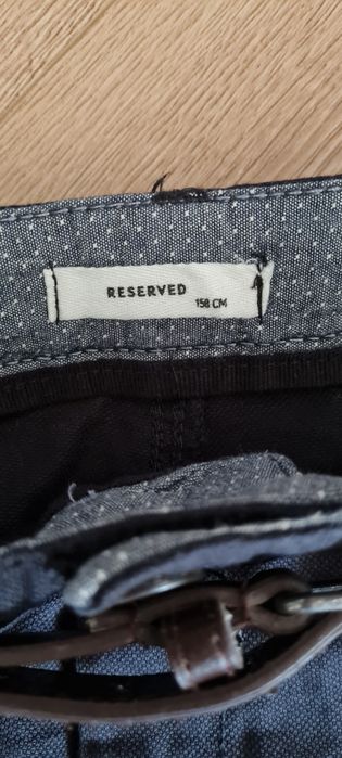 Reserved spodnie z paskiem 158
