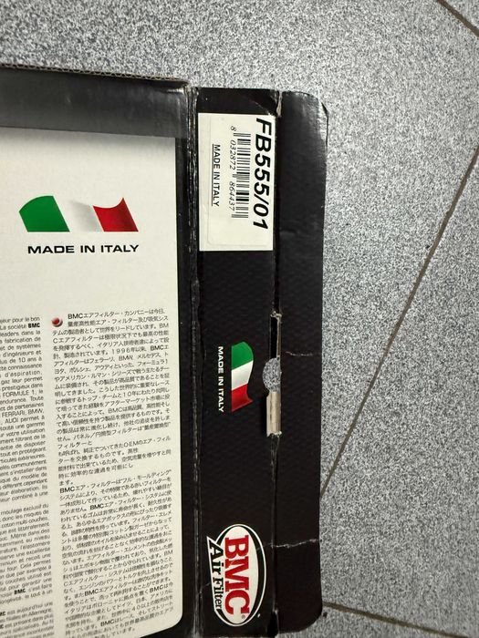 Filtro de ar BMC / KN (BMC FB555/0) Abarth Punto Panda Uno 500 600