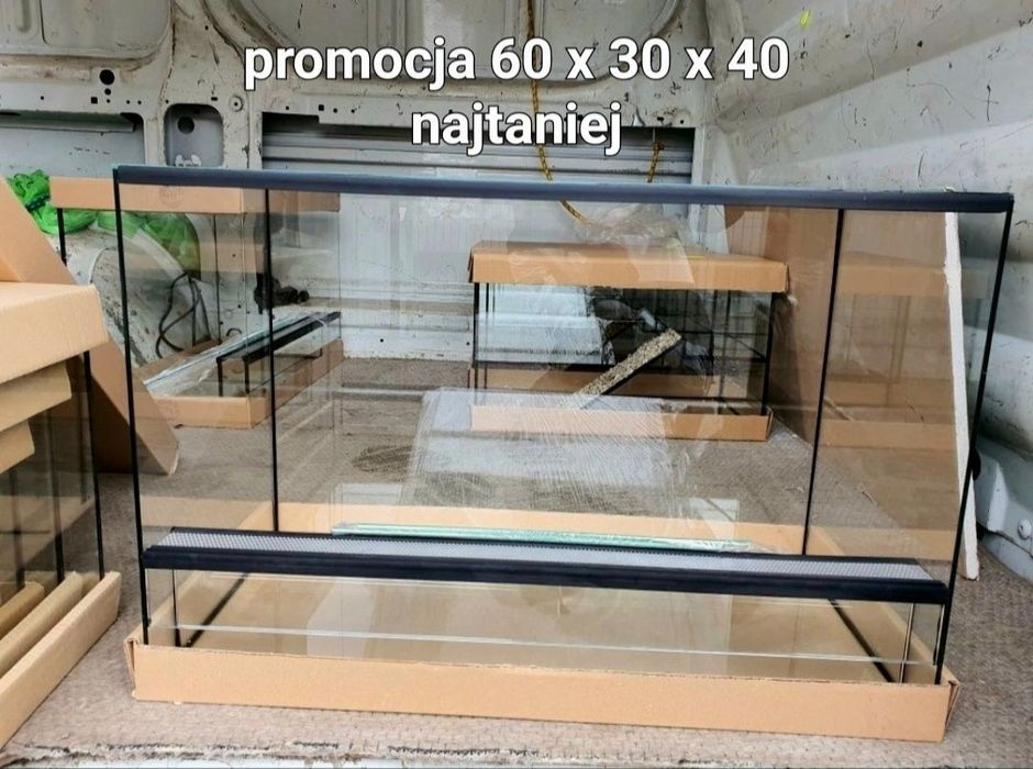 Terrarium 60x30x40 Wrocław Stare Miasto • OLX.pl