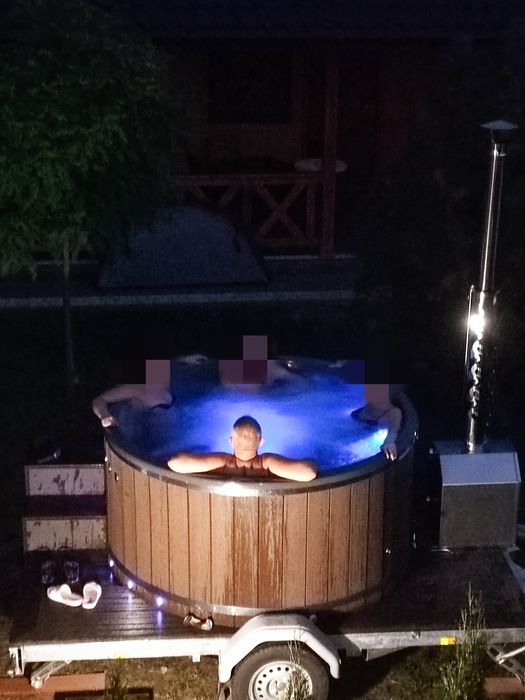 Wynajmę balię ogrodową- jacuzzi LUB saunę, parapetówka, imprezy
