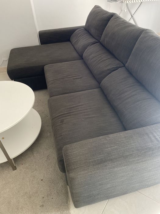 Sofá Cinza  Usado