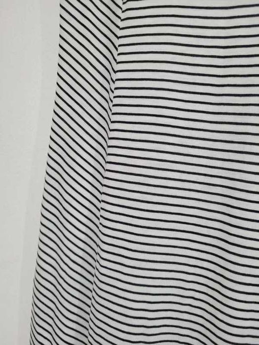 Esmara sukienka maxi w paski biało-czarna rozm S 36/38 na lato lidl