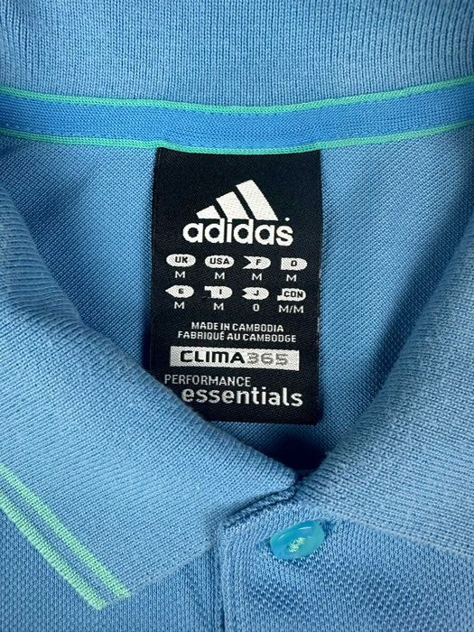 Adidas polo Clima365 Essentials M niebieska koszulka sportowa
