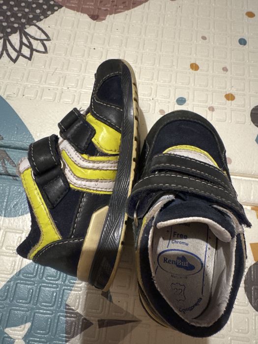 Trzewiki na rzepy dla chlopca