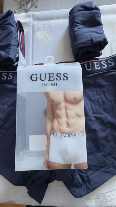 Bokserki meskie Guess orginal  3 pack XXL
