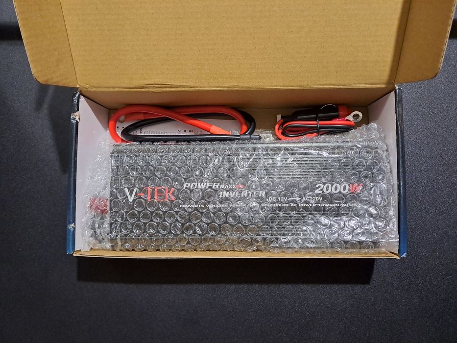 Інвертор V-TEK 2000W 12VDC - 220VAC Модифікована Синусоїда (б/в)