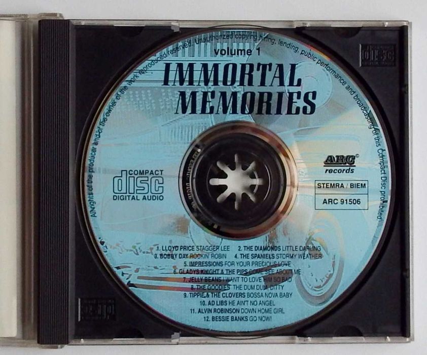 Immortal Memories vol.1 (CD) klasyka Rock and Roll