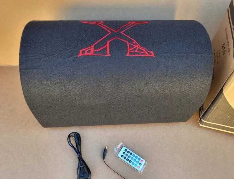 Активний сабвуфер бочка 1200W саббуфер в машину автомобильный самбуфер