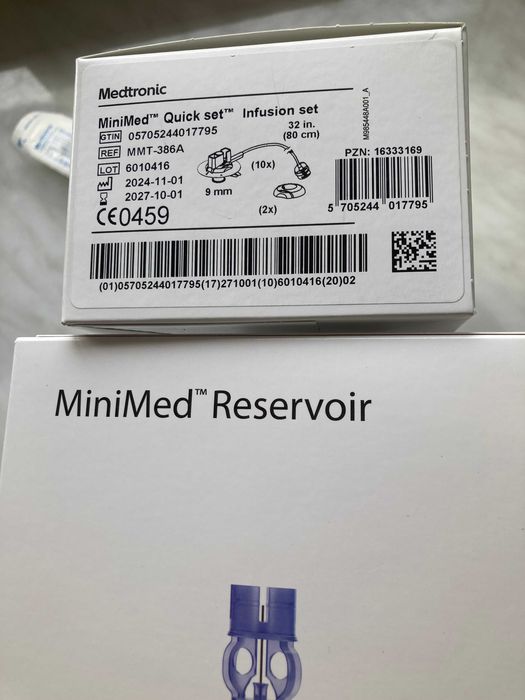 Wkłucia 9/80 QuickSet  i zbiorniki 3.0ml Minimed
